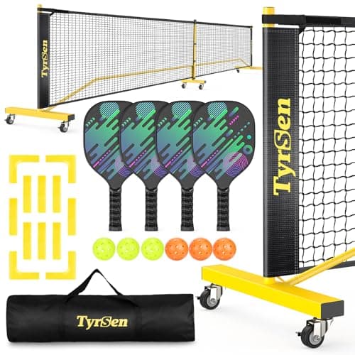 TYRSEN Pickleball Net Set (22ft)